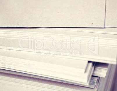 Many art paper are created the background