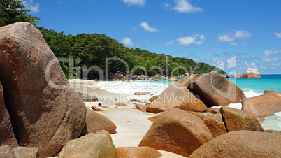 tropical beach anse lazio