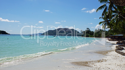 natural tropical beach