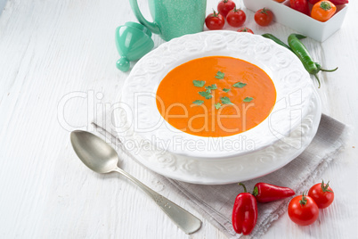 Paprika soup
