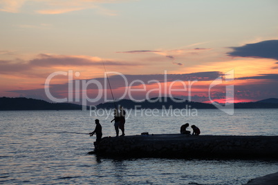 Sunset in Croatia