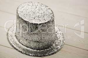 Silver party hat
