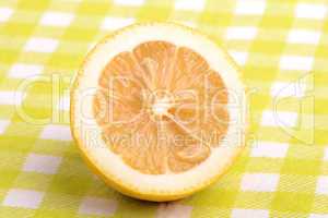 juicy ripe lemons close up