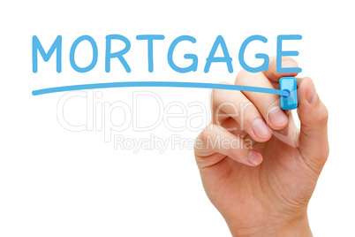 Mortgage Blue Marker