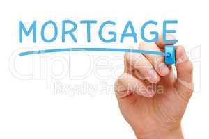 Mortgage Blue Marker