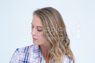 Thoughtful pretty hipster Thoughtful pretty hipster