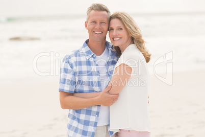 Casual man smiling at camera