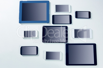 Overhead of smartphones and tablets