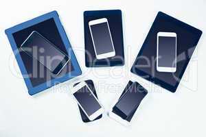Overhead of smartphones and tablets