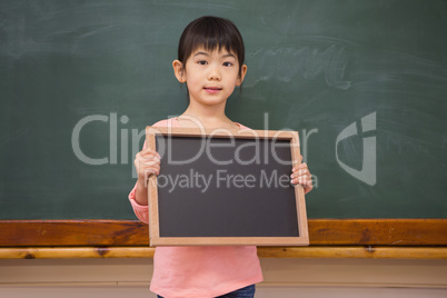 Pupil showing little blackboard