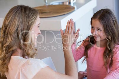 Happy mother and daughter Happy mother and daughter