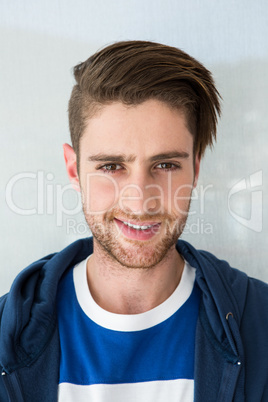 Portrait of casual young man