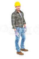 Full length portrait of confident handyman