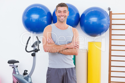 Smiling man looking at camera Smiling man looking at camera