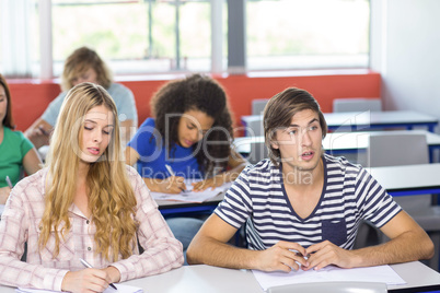 Students in classroom