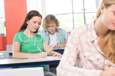 Students in classroom