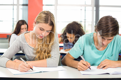 Students in classroom