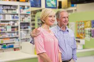 Portrait of couple standing together