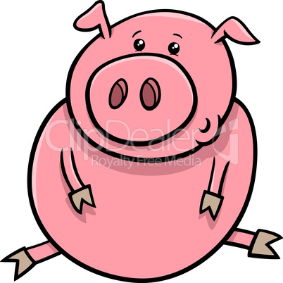 little pig or piglet cartoon