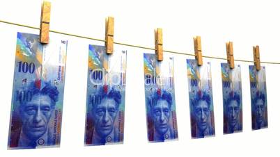 Drying Swiss Francs (Loop + Matte)