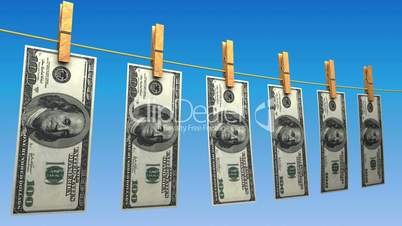 Drying Dollars (Loop)