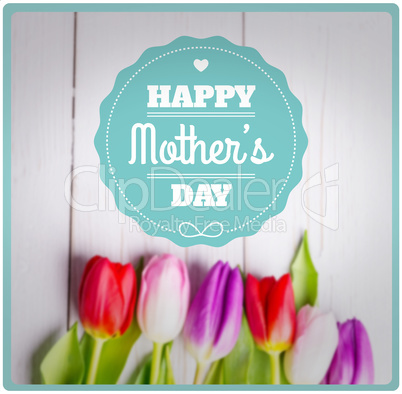 Composite image of mothers day greeting