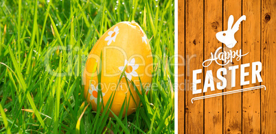 Composite image of happy easter