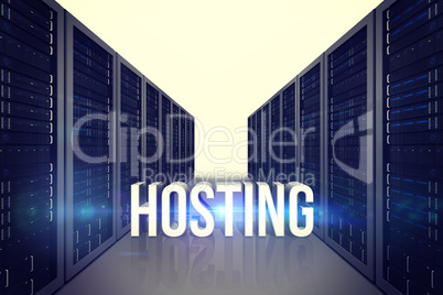 Composite image of hosting