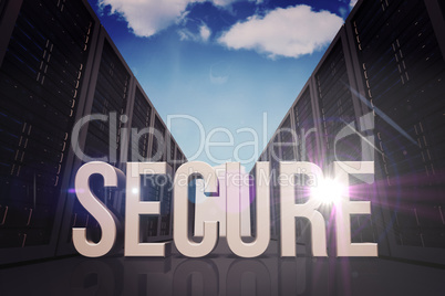 Composite image of secure