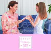 Composite image of mothers day greeting