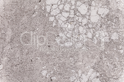 Close Up On Brittle Texture Of Exterior Plaster