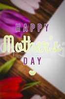 Composite image of mothers day greeting