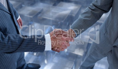Composite image of handshake Composite image of handshake