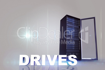 Composite image of drives