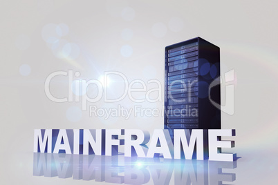 Composite image of mainframe