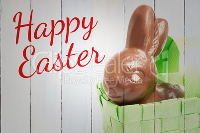 Composite image of happy easter