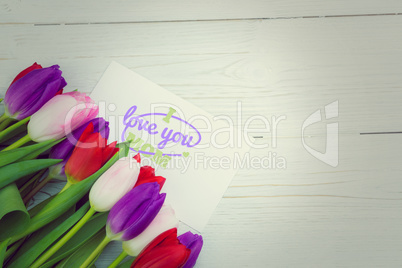 Composite image of mothers day greeting