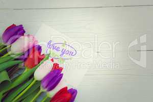 Composite image of mothers day greeting