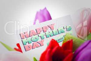 Composite image of mothers day greeting