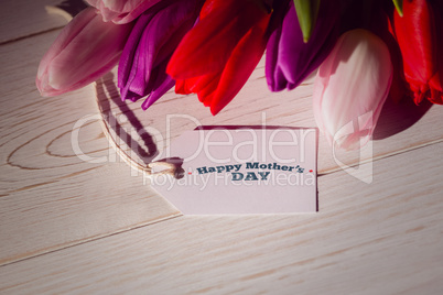 Composite image of mothers day greeting