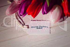 Composite image of mothers day greeting