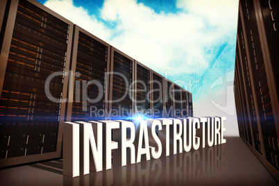 Composite image of infrastructure