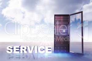 Composite image of service