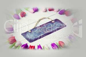 Composite image of mothers day greeting