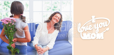 Composite image of mothers day greeting