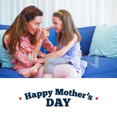 Composite image of mothers day greeting