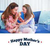 Composite image of mothers day greeting