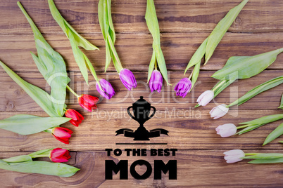 Composite image of mothers day greeting