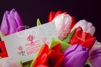 Composite image of mothers day greeting