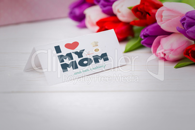 Composite image of mothers day greeting